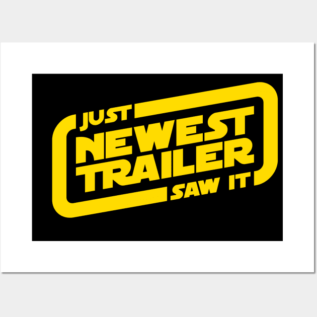Newest Trailer Wall Art by dylanwho